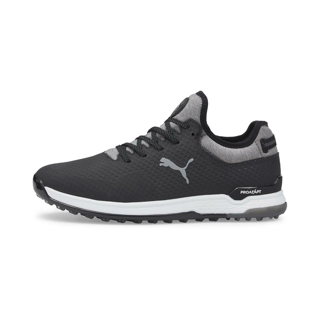 Puma Men's PROADAPT Alphacat Spikeless Golf Shoe- Black/Grey 3 Puma Men's PROADAPT Alphacat Spikeless Golf Shoe- Black/Grey