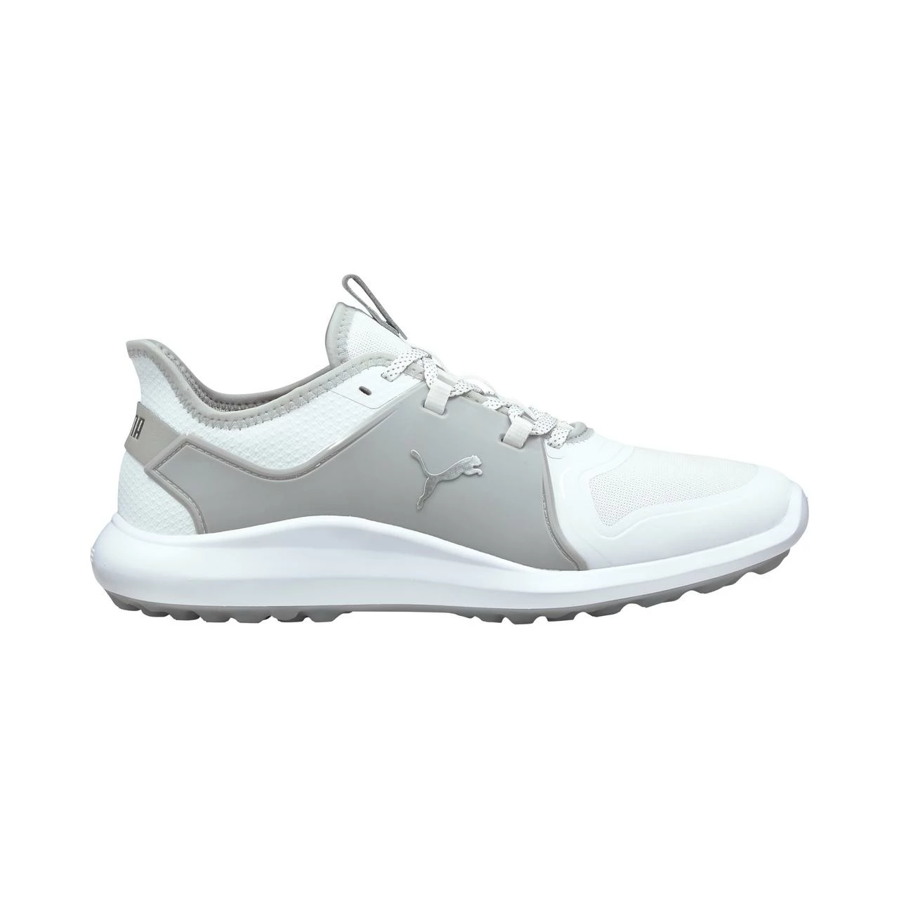 Puma Men's Ignite Fasten 8 Spikeless Golf Shoe - White/Grey 3 Puma Men's Ignite Fasten 8 Spikeless Golf Shoe - White/Grey