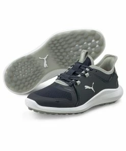 Puma Women's Ignite Fasten 8 Spikeless Golf Shoe - Navy/Grey -Golf Bags Sales 2023 Grey 120