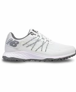 New Balance Men's Fresh Foam Pace Spikeless Golf Shoe - White/Grey