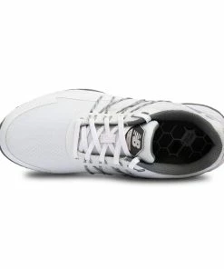 New Balance Men's Fresh Foam Pace Spikeless Golf Shoe - White/Grey -Golf Bags Sales 2023 Grey 127