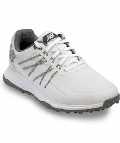 New Balance Men's Fresh Foam Pace Spikeless Golf Shoe - White/Grey -Golf Bags Sales 2023 Grey 129