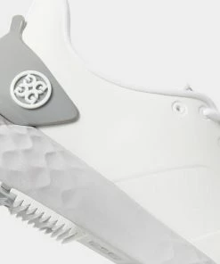 G/FORE Men's MG4+ Spikeless Golf Shoe - White/Grey -Golf Bags Sales 2023 Grey 134