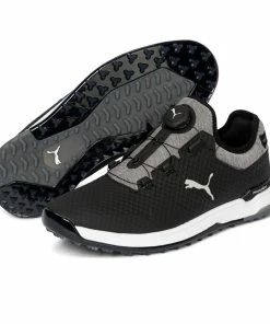 Puma Men's PROADAPT Alphacat Disc Spikeless Golf Shoe- Black/Grey 12 Puma Men's PROADAPT Alphacat Disc Spikeless Golf Shoe- Black/Grey -Golf Bags Sales 2023 Grey 46