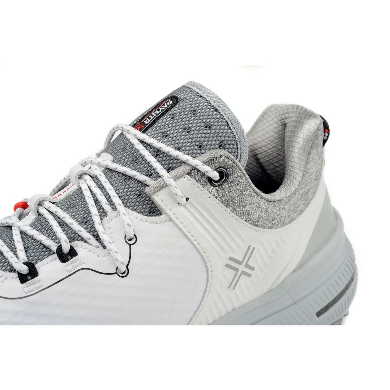 Payntr Men's X 001 Spikeless Golf Shoe - White/Grey 6 Payntr Men's X 001 Spikeless Golf Shoe - White/Grey - Image 4