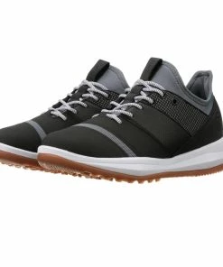 ATHALONZ Men's EnVe Spikeless Golf Shoe - Black/Grey 15 ATHALONZ Men's EnVe Spikeless Golf Shoe - Black/Grey -Golf Bags Sales 2023 Grey 67