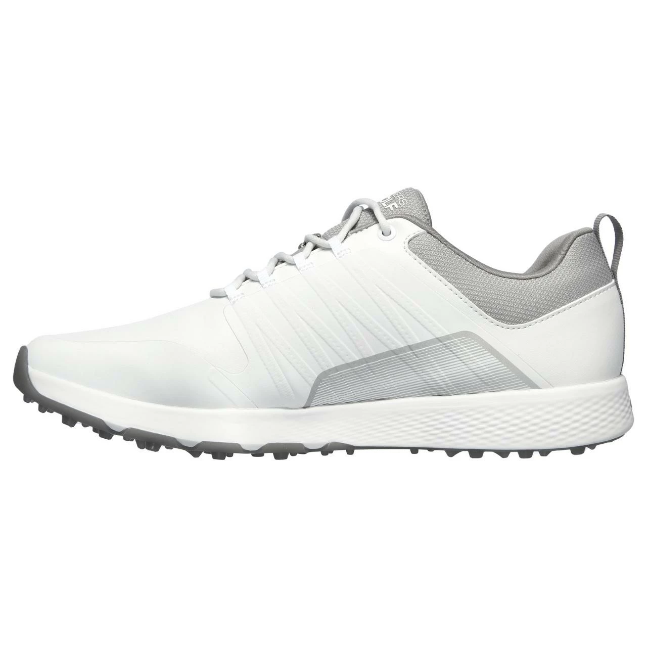 Skechers Men's Elite 4 Victory Spikeless Golf Shoe - White/Grey 6 Skechers Men's Elite 4 Victory Spikeless Golf Shoe - White/Grey - Image 4