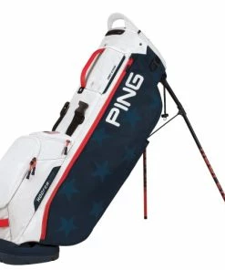 Ping Hoofer Lite Stand Bag 22 Ping Hoofer Lite Stand Bag -Golf Bags Sales 2023 HooferLite 17 Navy White Red 02120.1675901336