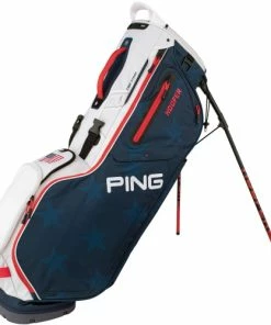 Ping Hoofer Stand Bag -Golf Bags Sales 2023 Hoofer 13 Navy White Red 89462.1675901293
