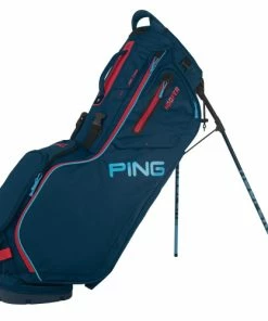 Ping Hoofer Stand Bag -Golf Bags Sales 2023 Hoofer 17 Navy BrightBlue Red 87063.1675901293