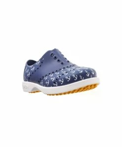 Biion Kids Pattern Spikeless Shoe - Anchor -Golf Bags Sales 2023 Kids Pattern Spikeless Shoe Anchor 2