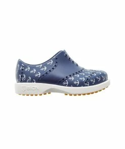 Biion Kids Pattern Spikeless Shoe - Anchor