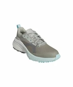 ADIDAS Women's SolarMotion Spikeless Golf Shoe - White/Light Blue -Golf Bags Sales 2023 Light Blue 4