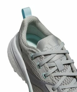 ADIDAS Women's SolarMotion Spikeless Golf Shoe - White/Light Blue -Golf Bags Sales 2023 Light Blue 6