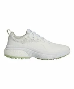 ADIDAS Women's SolarMotion Spikeless Golf Shoe - White/Light Green