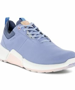 ECCO Women's Biom Hybrid 4 Spikeless Golf Shoe - Blue/Light Pink -Golf Bags Sales 2023 Light Pink 2