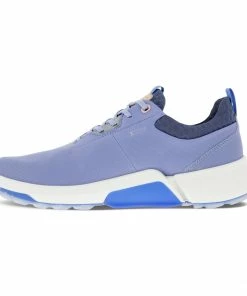 ECCO Women's Biom Hybrid 4 Spikeless Golf Shoe - Blue/Light Pink -Golf Bags Sales 2023 Light Pink 3