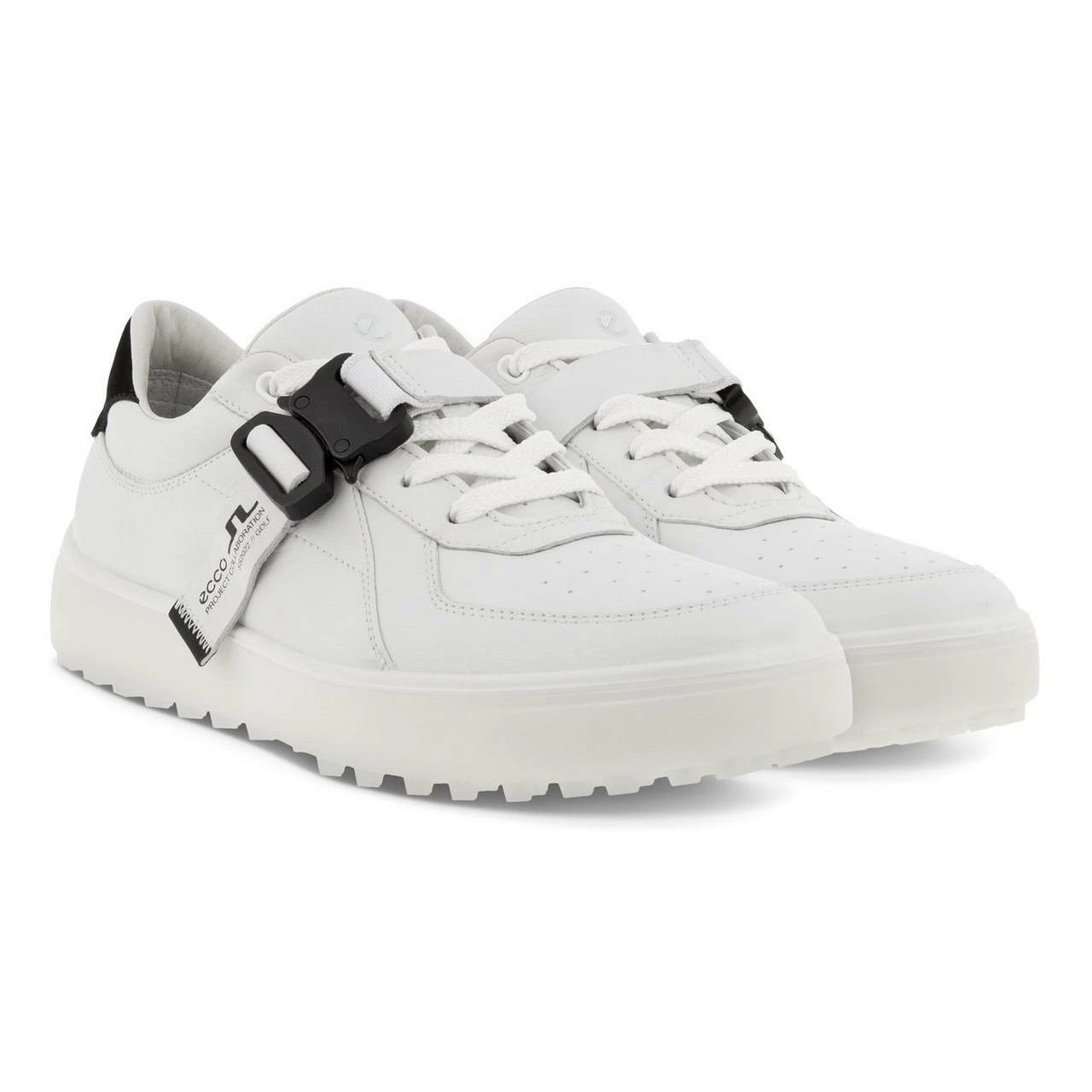 Limited Edition Ecco-JL Collaboration - Women's Tray Spikeless Golf Shoe - White 10 Limited Edition Ecco-JL Collaboration - Women's Tray Spikeless Golf Shoe - White - Image 8