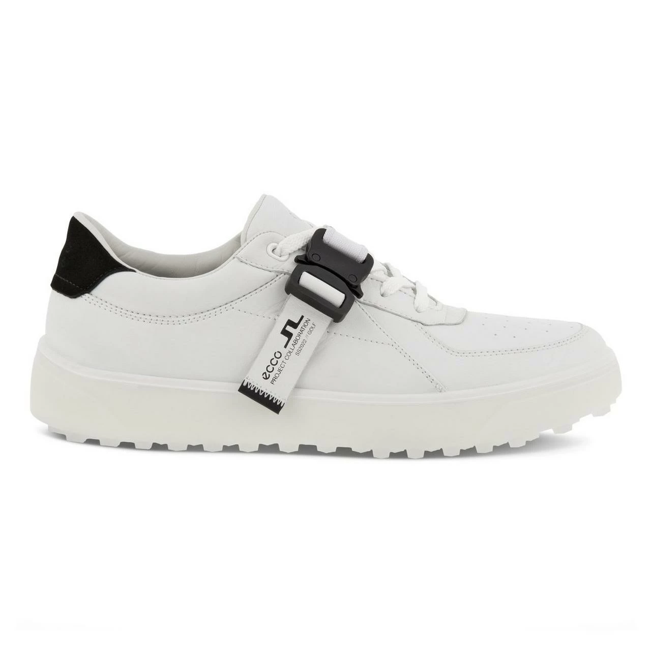 Limited Edition Ecco-JL Collaboration - Women's Tray Spikeless Golf Shoe - White 3 Limited Edition Ecco-JL Collaboration - Women's Tray Spikeless Golf Shoe - White