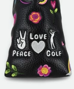 PRG ORIGINALS Love Peace & Golf Blade Putter Headcover 9 PRG ORIGINALS Love Peace & Golf Blade Putter Headcover -Golf Bags Sales 2023 Love Peace Golf Blade Putter Headcover 3