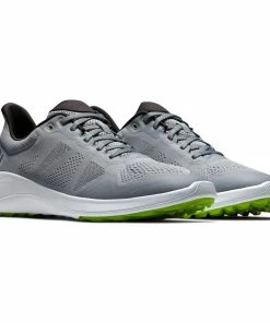 FootJoy Men's Flex Spikeless Golf Shoe - Grey -Golf Bags Sales 2023 Mens Flex Spikeless Golf Shoe Grey 2