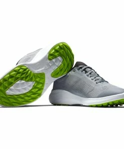 FootJoy Men's Flex Spikeless Golf Shoe - Grey -Golf Bags Sales 2023 Mens Flex Spikeless Golf Shoe Grey 3