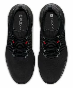 FootJoy Men's Flex XP Spikeless - Black -Golf Bags Sales 2023 Mens Flex XP Spikeless Black 2