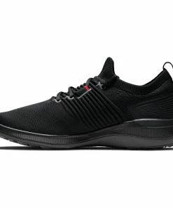 FootJoy Men's Flex XP Spikeless - Black -Golf Bags Sales 2023 Mens Flex XP Spikeless Black 5