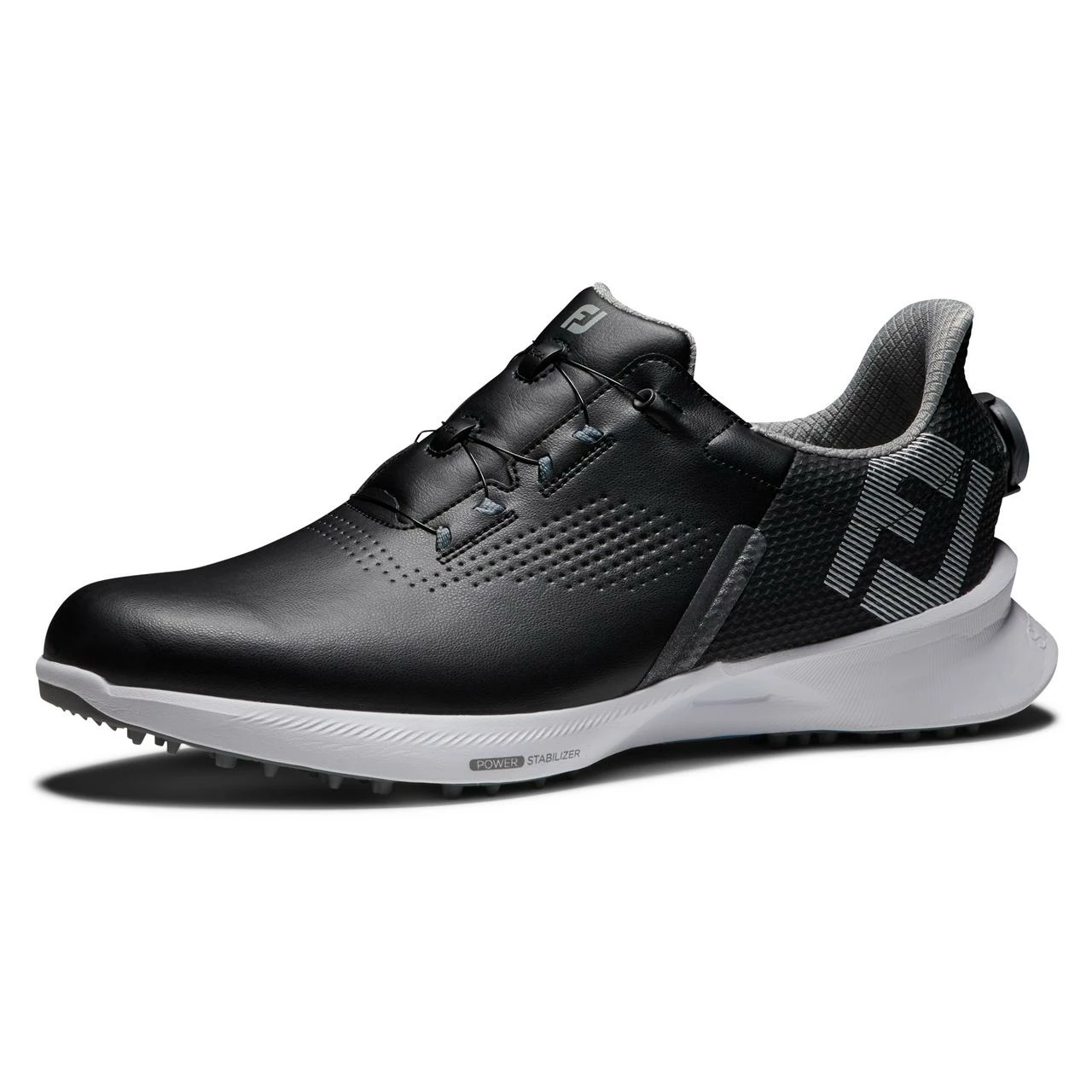 FootJoy Men's Fuel BOA Spikeless Golf Shoe - Black 8 FootJoy Men's Fuel BOA Spikeless Golf Shoe - Black - Image 6