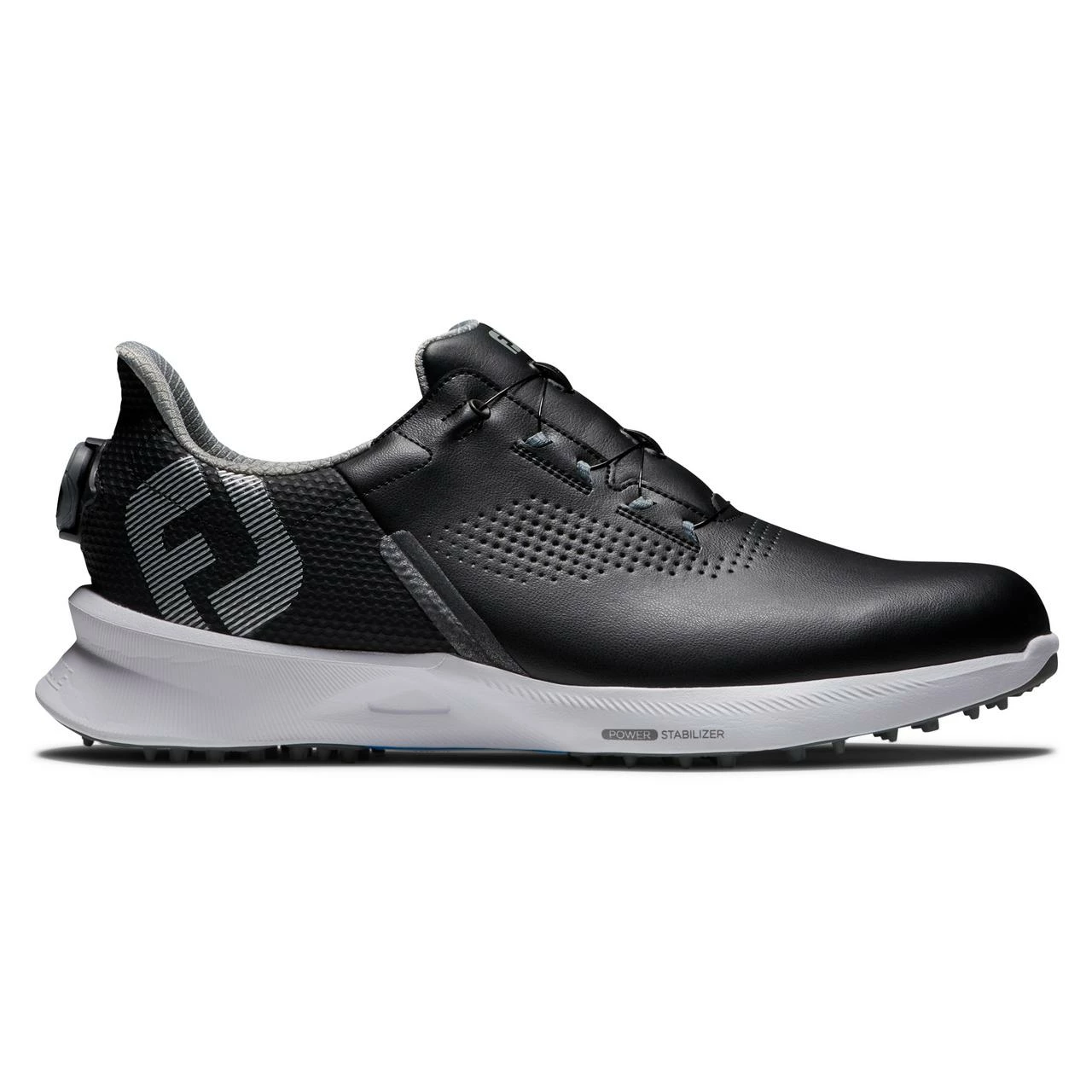 FootJoy Men's Fuel BOA Spikeless Golf Shoe - Black 3 FootJoy Men's Fuel BOA Spikeless Golf Shoe - Black