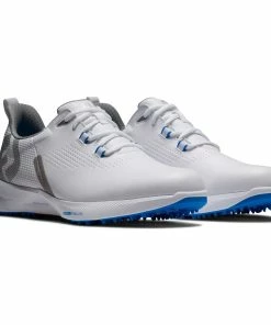 FootJoy Men's Fuel Spikeless Golf Shoe - White -Golf Bags Sales 2023 Mens Fuel Spikeless Golf Shoe White 4