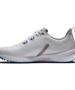 FootJoy Men's Fuel Spikeless Golf Shoe - White -Golf Bags Sales 2023 Mens Fuel Spikeless Golf Shoe White 5