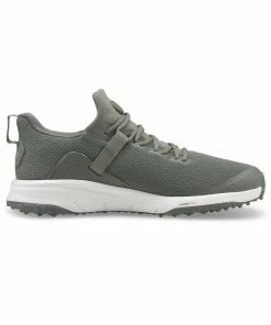 Puma Men's Fusion EVO Spikeless Golf Shoe - Grey -Golf Bags Sales 2023 Mens Fusion EVO Spikeless Golf Shoe Grey 2