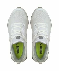 Puma Men's Fusion Evo Spikeless Golf Shoe - White -Golf Bags Sales 2023 Mens Fusion Evo Spikeless Golf Shoe White 2