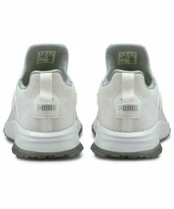 Puma Men's Fusion Evo Spikeless Golf Shoe - White -Golf Bags Sales 2023 Mens Fusion Evo Spikeless Golf Shoe White 3