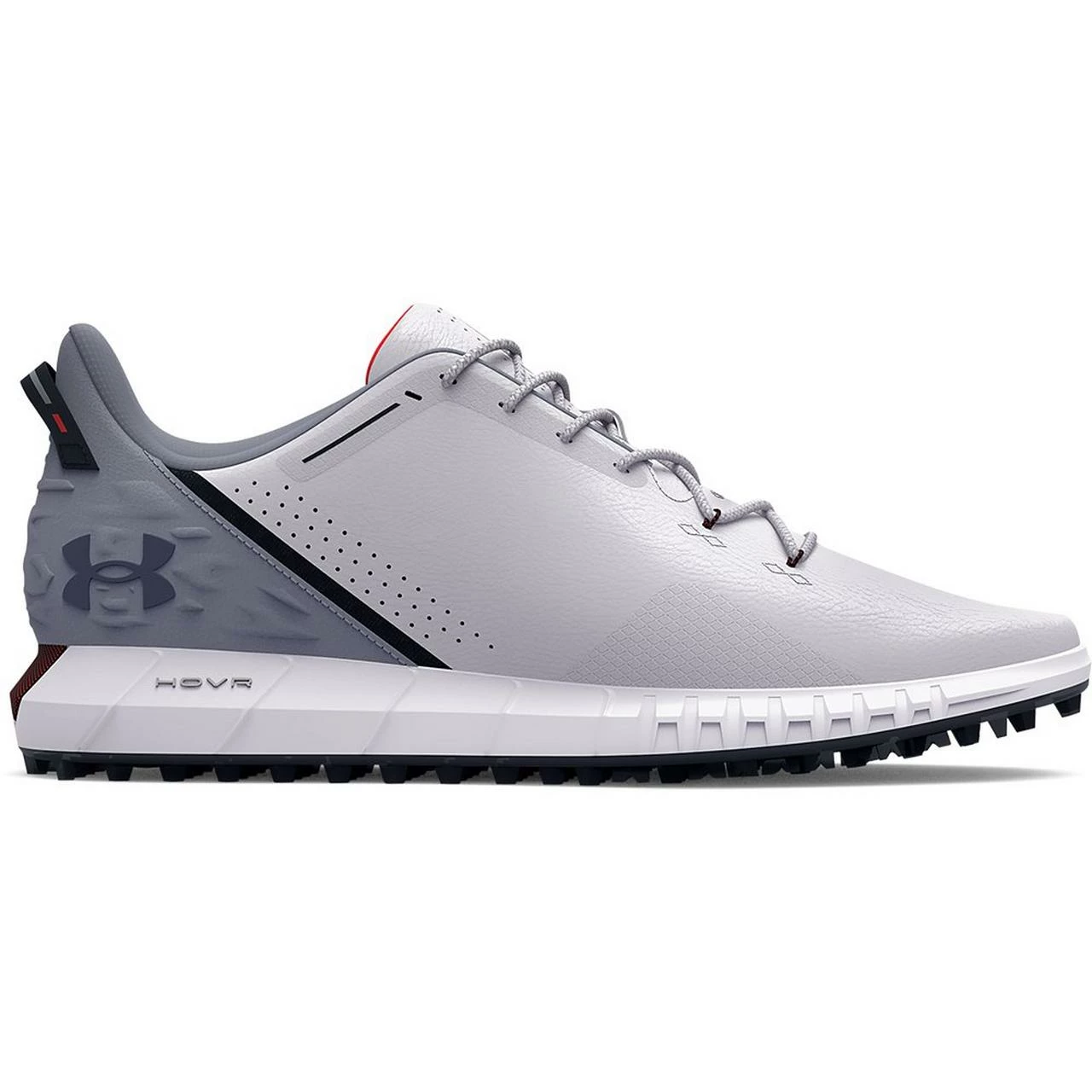 Under Armour Men's HOVR Drive Spikeless Golf Shoe - White 3 Under Armour Men's HOVR Drive Spikeless Golf Shoe - White