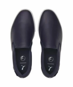 Puma Men's OG Palmer Collection Slip On Limited Edition Spikeless Golf Shoe - Navy -Golf Bags Sales 2023 Mens OG Palmer Collection Slip On Limited Edition Spikeless Golf Shoe Navy 2