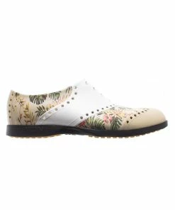 Biion Men's Oxford Pattern Spikeless Shoe - Tropical