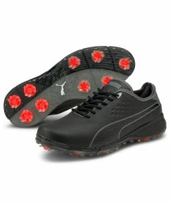 Puma Men's PROAdapt Delta Spiked Golf Shoe - Black -Golf Bags Sales 2023 Mens PROAdapt Delta Spiked Golf Shoe Black 4