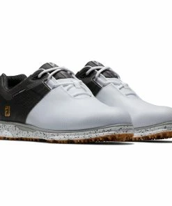 FootJoy Men's Pro SL Sport Spikeless Golf Shoe - White -Golf Bags Sales 2023 Mens Pro SL Sport Spikeless Golf Shoe White 3