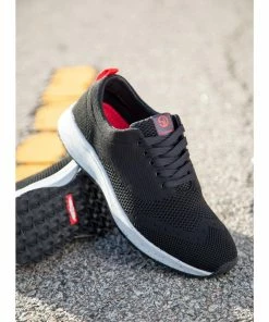 Straight Down Men's Turnberry Spikeless Golf Shoe - Black -Golf Bags Sales 2023 Mens Turnberry Spikeless Golf Shoe Black 4