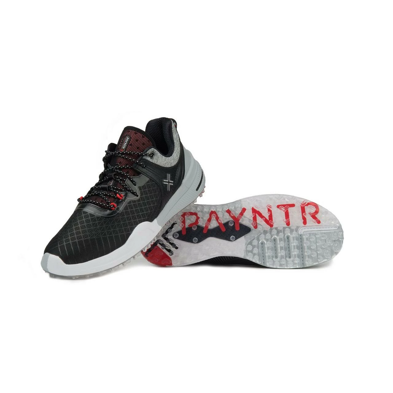 Payntr Men's X 001 Spikeless Golf Shoe - Black 4 Payntr Men's X 001 Spikeless Golf Shoe - Black - Image 2