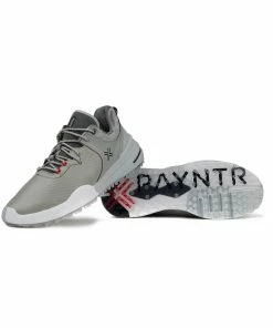Payntr Men's X 001 Spikeless Golf Shoe - Grey -Golf Bags Sales 2023 Mens X 001 Spikeless Golf Shoe Grey 1
