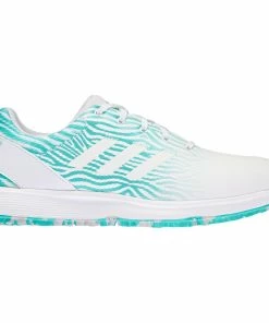 ADIDAS Women's S2G Spikeless Golf Shoe - White/Mint