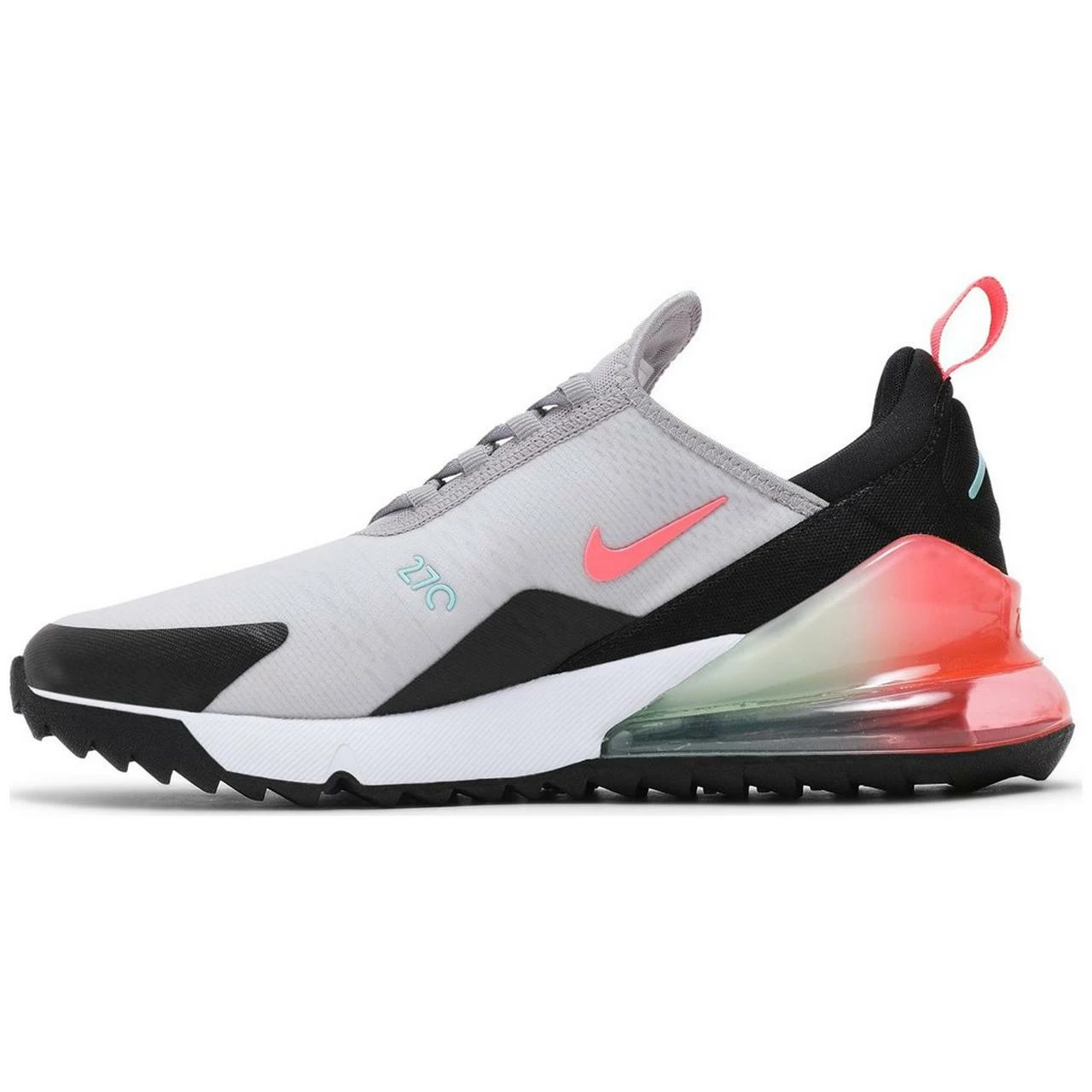 Nike Air Max 270 G Spikeless Golf Shoe - Grey/Black/Multi 5 Nike Air Max 270 G Spikeless Golf Shoe - Grey/Black/Multi - Image 3