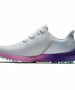 FootJoy Women's Fuel Sport Spikeless Golf Shoe - White/Multi -Golf Bags Sales 2023 Multi 21