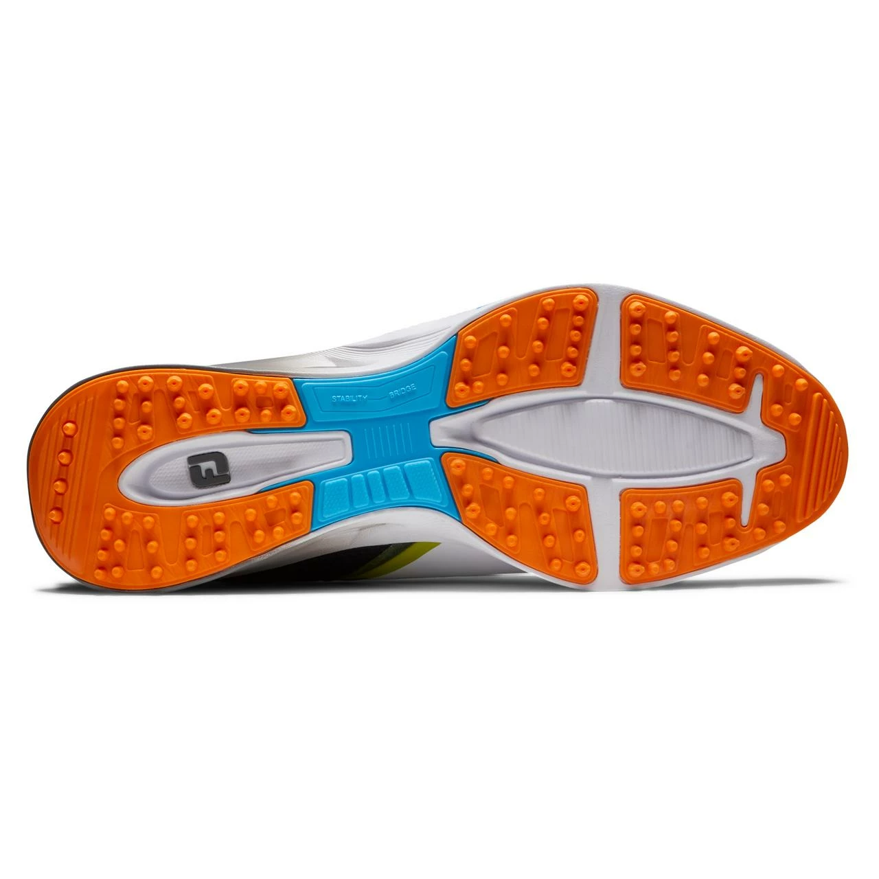 FootJoy Men's Fuel Spikeless Golf Shoe - White/Multi 4 FootJoy Men's Fuel Spikeless Golf Shoe - White/Multi - Image 2