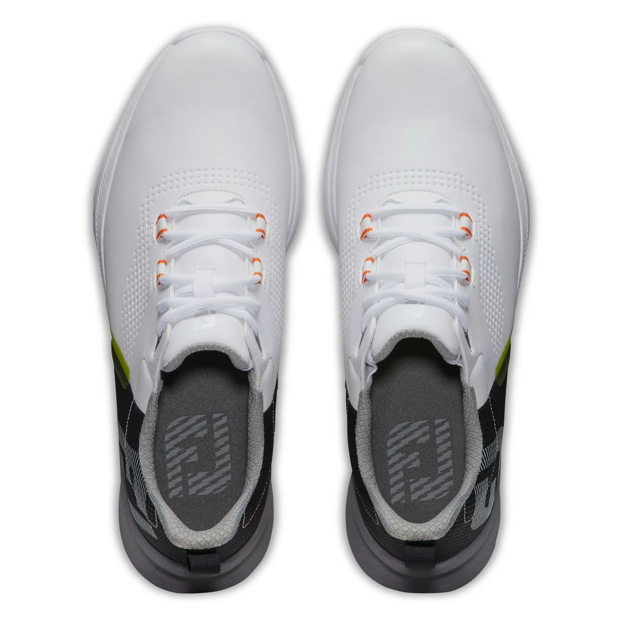 FootJoy Men's Fuel Spikeless Golf Shoe - White/Multi 5 FootJoy Men's Fuel Spikeless Golf Shoe - White/Multi - Image 3