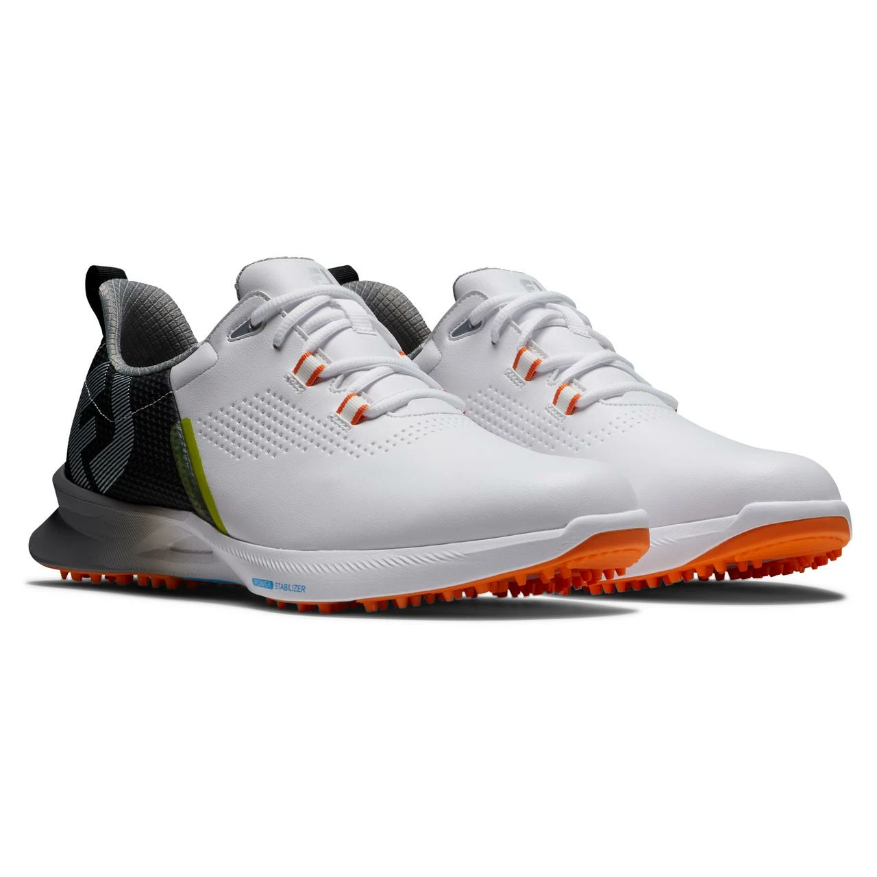 FootJoy Men's Fuel Spikeless Golf Shoe - White/Multi 7 FootJoy Men's Fuel Spikeless Golf Shoe - White/Multi - Image 5