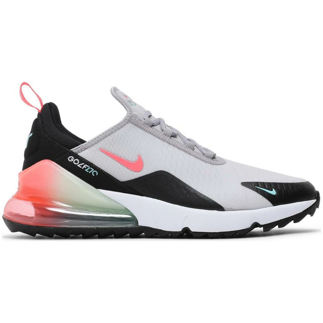 Nike Air Max 270 G Spikeless Golf Shoe - Grey/Black/Multi 3 Nike Air Max 270 G Spikeless Golf Shoe - Grey/Black/Multi